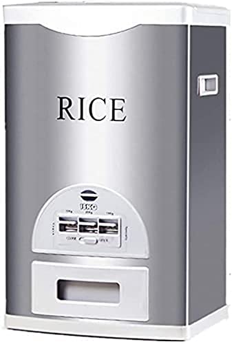 【即日発送 新品未使用】米びつ ライスバレル 30kg用 ステンレススチール製 Amazon｜米びつ ライスバレルグレインボックス食品容器防虫防湿
